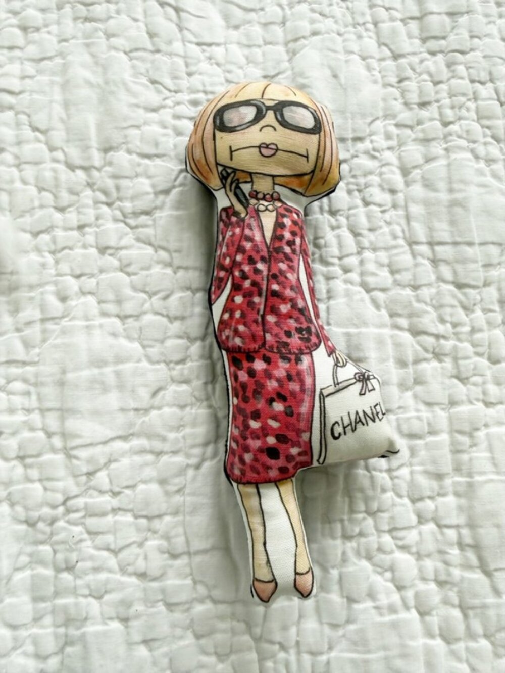 Little Anna Doll Anna Wintour Plush Vogue British editor